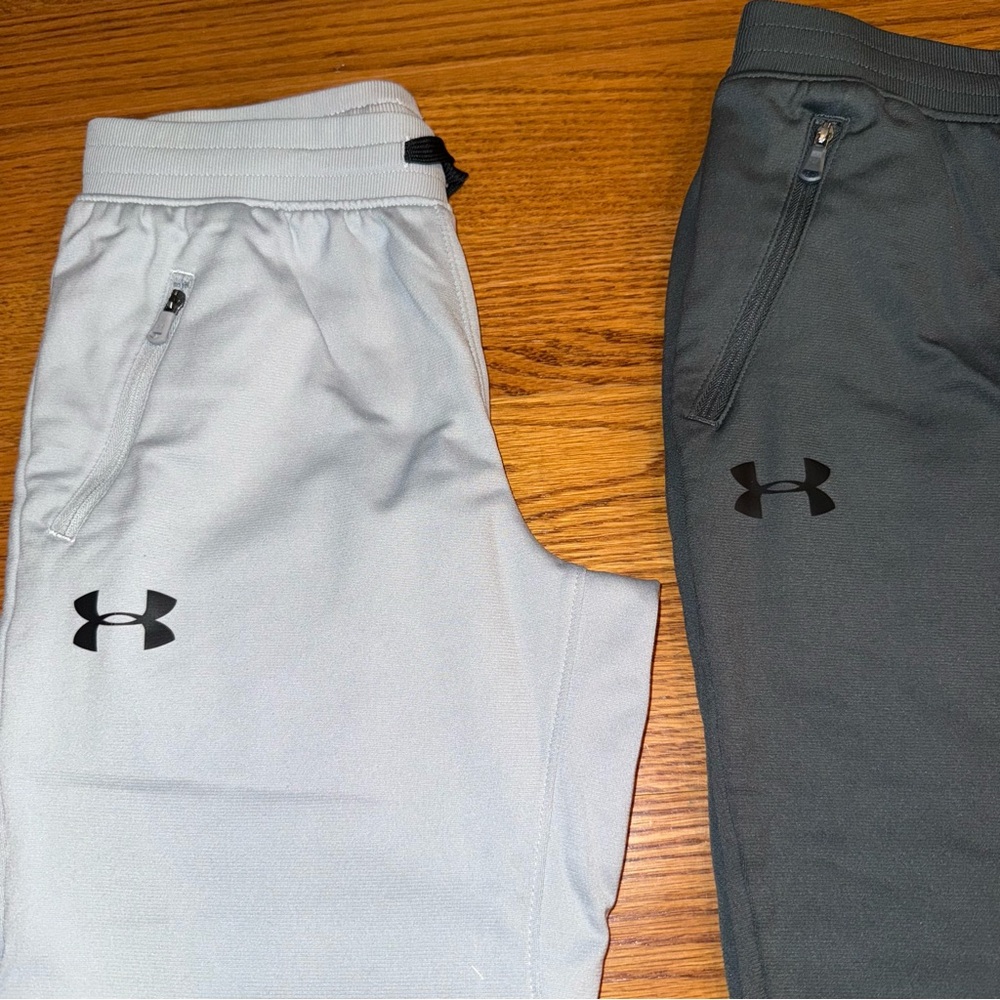 2 Under Armour Boys’ Sweatpants size YM - Picture 2 of 2